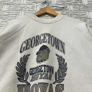 Vintage Georgetown Hoyas Women’s Sweatshirt‎ Medium  Has Paint Stains